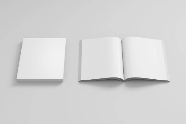 istock Open and closed soft cover books 808630948