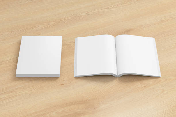 istock Open and closed soft cover books 808637692