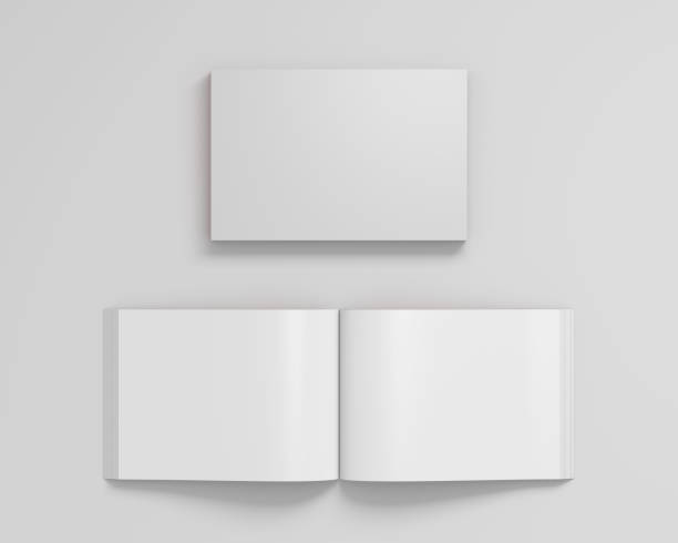 istock Open and closed soft cover books 808639970