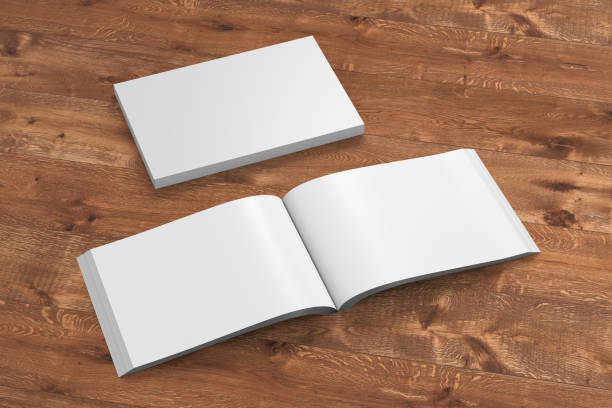 istock Open and closed soft cover books 808645352