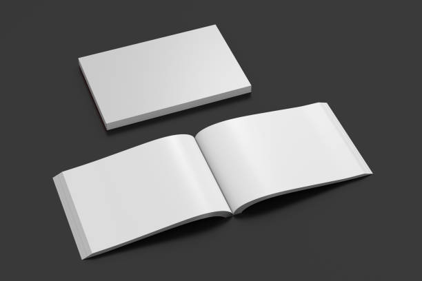 istock Open and closed soft cover books 808645768