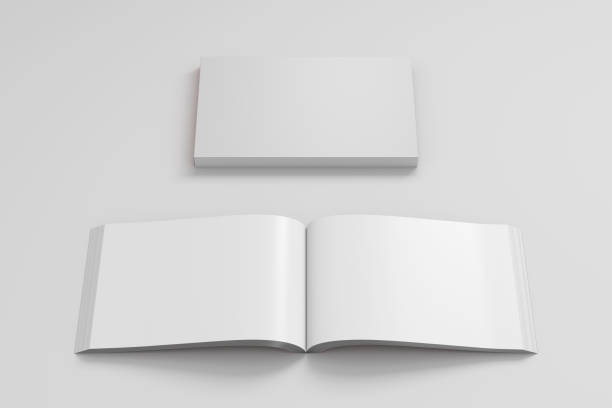 istock Open and closed soft cover books 808645926