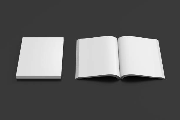 istock Open and closed soft cover books 808646860