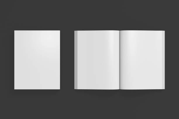 istock Open and closed soft cover books 808647012