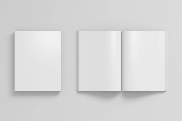 istock Open and closed soft cover books 808648602