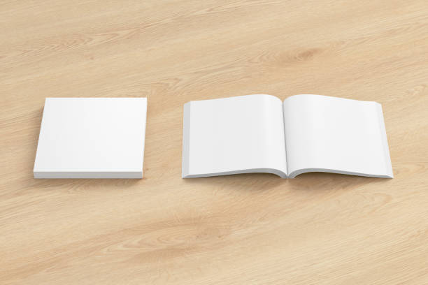 istock Open and closed soft cover books 808649332