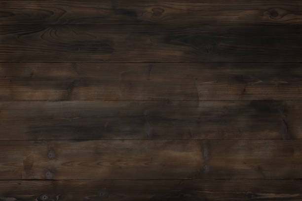 fondo marrón de madera y la textura, tableros - blackboard old scratched run down fotografías e imágenes de stock