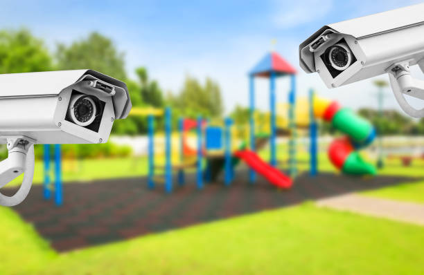 istock CCTV playground on yard in the park. 808732762