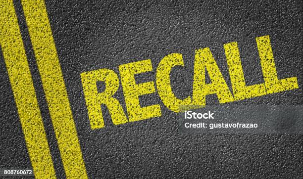 Recall Stock Photo - Download Image Now - Product Recall, Car, Safety