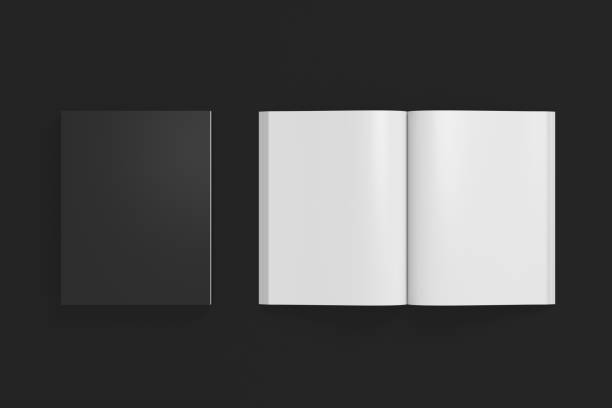 istock Open and closed soft cover books 808769614