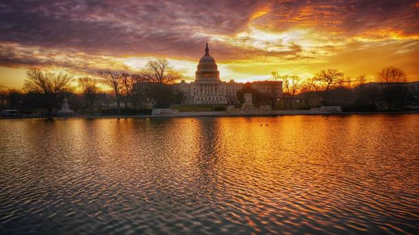 istock US Capitol Building in Reflecting Pool at Sunrise 808770240