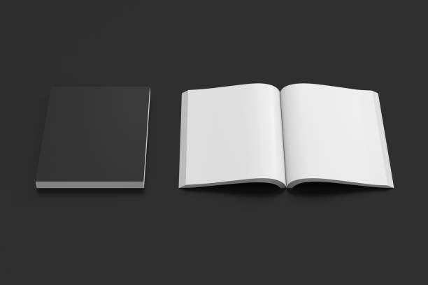 istock Open and closed soft cover books 808770266