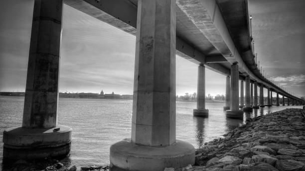 istock Along side the Naval Academy Bridge in Annapolis MD 808770386