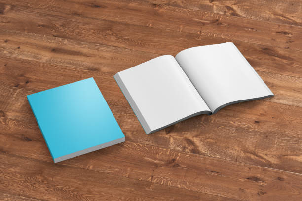 istock Open and closed soft cover books 808780012