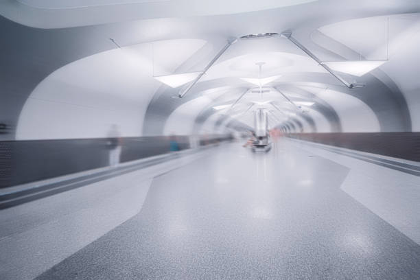 istock Moving train at subway Moscow, Russia 808787632