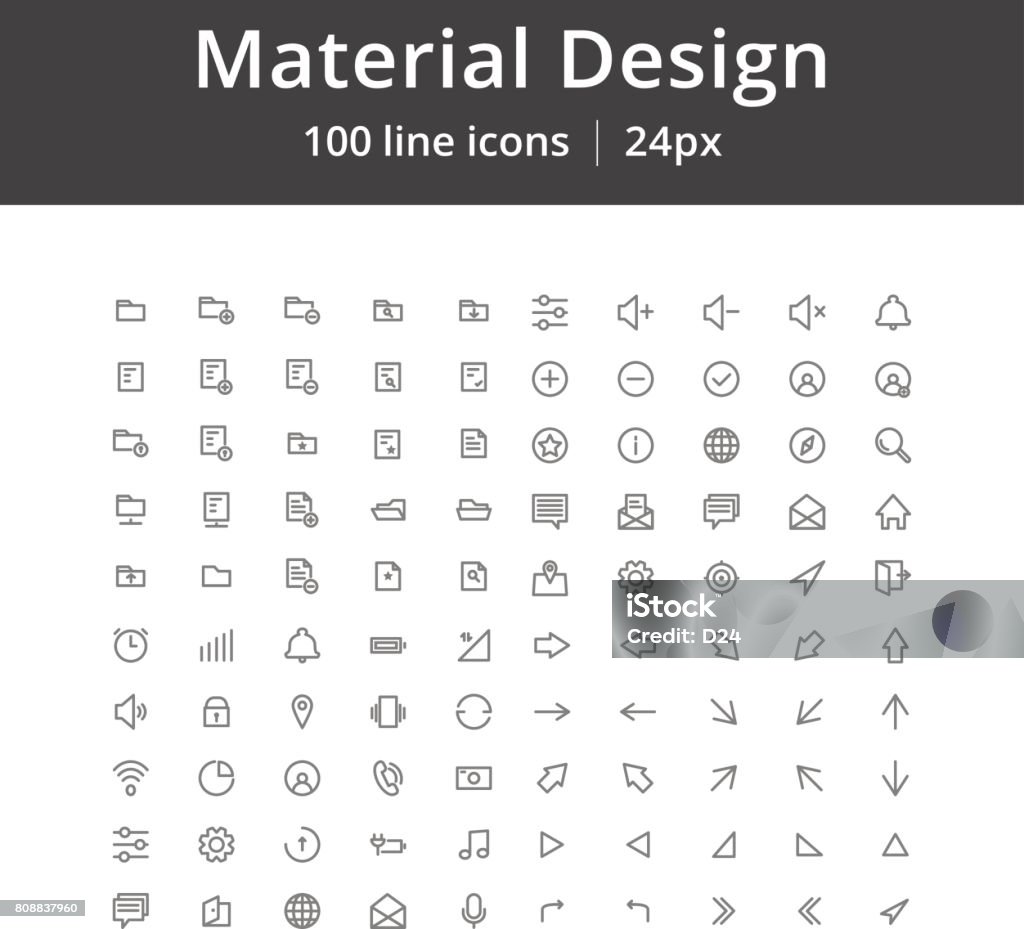 UI Mobilfunkanschluss Icons - Lizenzfrei Symbol-Set Vektorgrafik