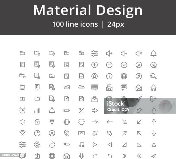 Ui Mobile Line Icons Stock Illustration - Download Image Now - Icon Set, Icon Symbol, Graphical User Interface