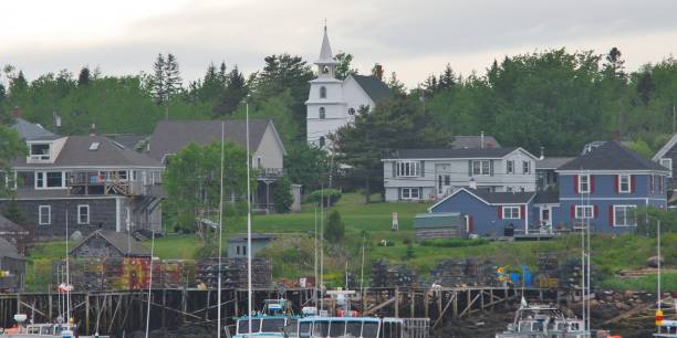 istock New England Fishing Town 808848622