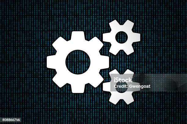 Programming Code Stock Photo - Download Image Now - Gear - Mechanism ...