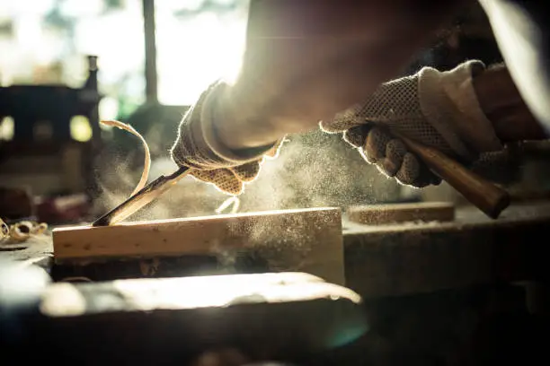 Photo of Shaping wood