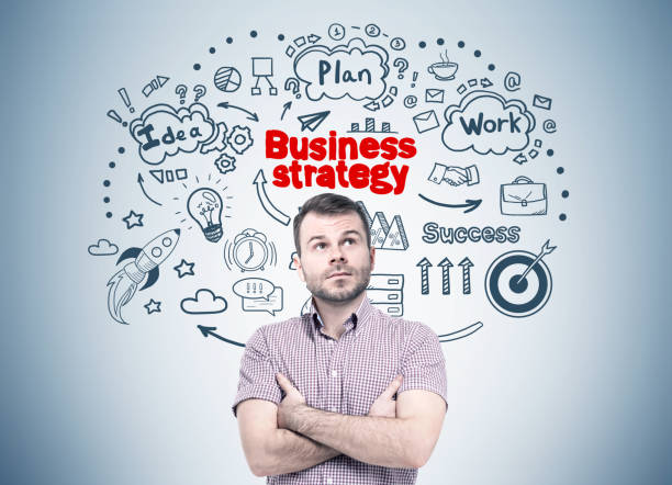 istock Pensive bearded man and time management 808983070