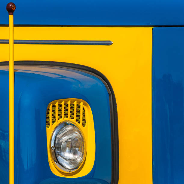 istock Yellow and blue truck 808991704