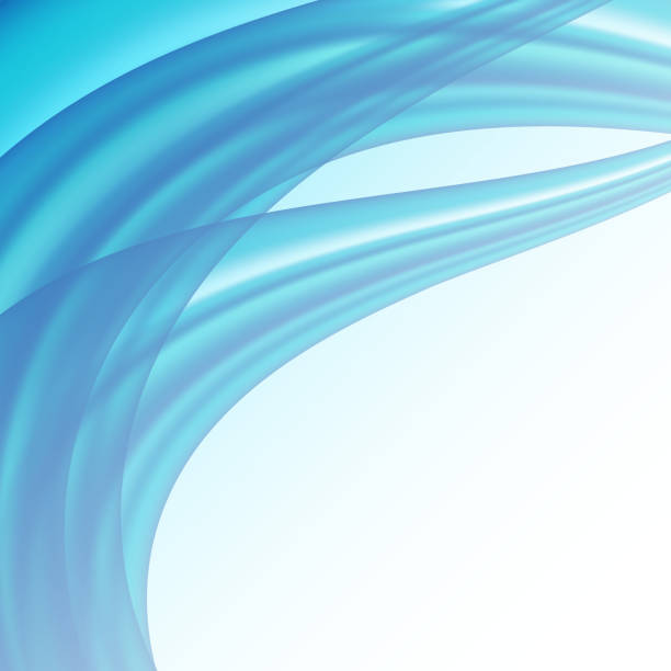 istock Abstract background bright plastic wave-like forms. Soft shades of colors. Smooth curves. 809003266