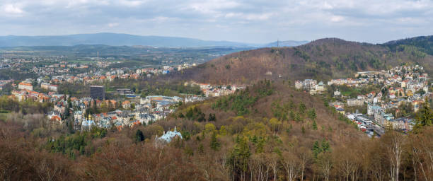 istock Panoramic view of Karlovy Vary, Czech republic 809012044