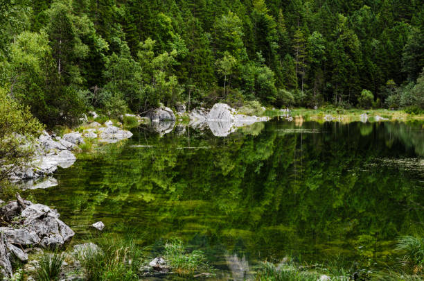 Frillensee lake near Zugspitze, Garmisch-Partenkirchen, Germany