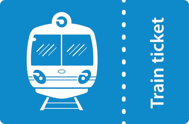 Cartoon Of A Train Ticket Illustrations, Royalty-Free Vector Graphics &  Clip Art - iStock