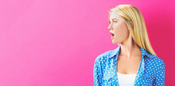 istock Profile of a young woman 809113820