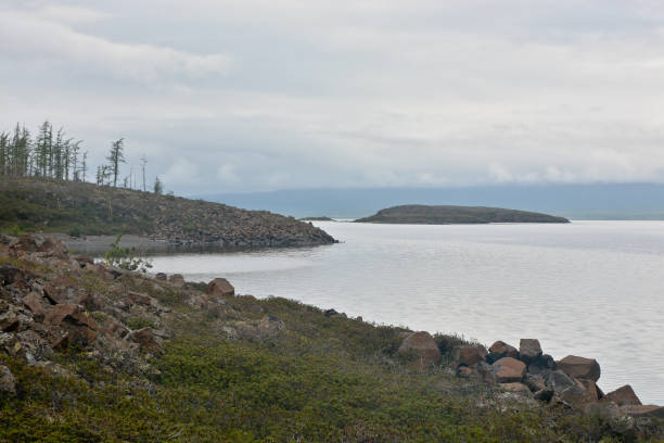 istock Island on the North lake. 809138230