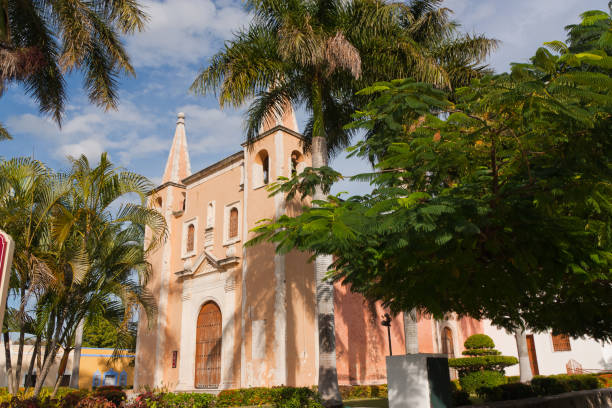 istock Church in Merida Yucatan, Mexico 809201406