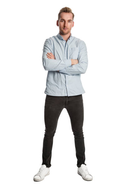 istock Smiling man in bright shirt 809208646