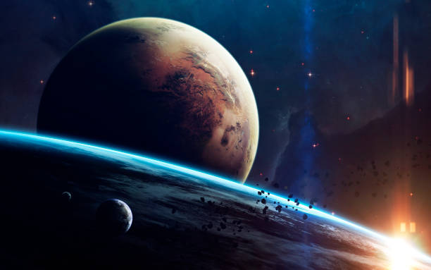istock Deep space beauty, planets, stars and galaxies in endless universe. Elements of this image furnished by NASA 809292744