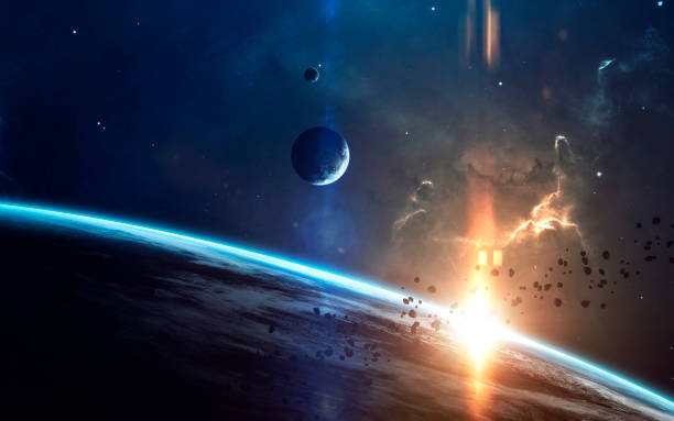 istock Deep space beauty, planets, stars and galaxies in endless universe. Elements of this image furnished by NASA 809292770