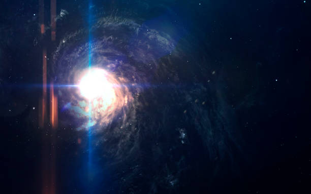 istock Incredibly beautiful galaxy in deep space. Black hole. Elements of this image furnished by NASA 809295106