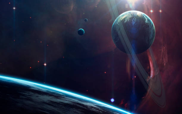 istock Deep space beauty, planets, stars and galaxies in endless universe. Elements of this image furnished by NASA 809295136