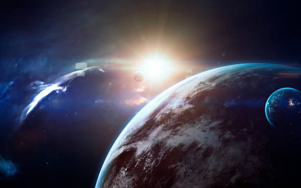 istock Deep space beauty, planets, stars and galaxies in endless universe. Elements of this image furnished by NASA 809295208