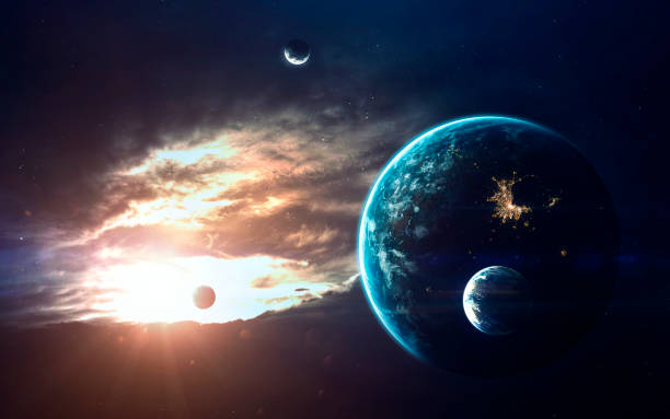 istock Deep space beauty, planets, stars and galaxies in endless universe. Elements of this image furnished by NASA 809295296