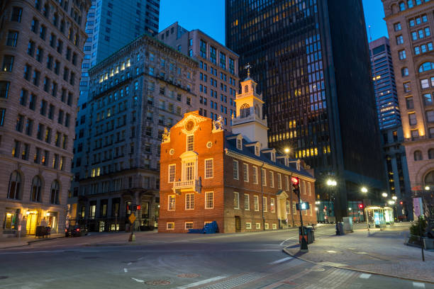 istock Boston Old State House buiding in Massachusetts 809307516
