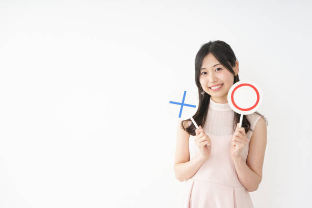 istock Young woman showing the circle sign 809496528
