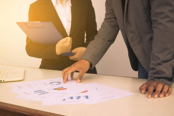 istock Group of people meeting business. 809626234