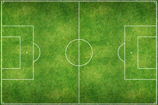 istock Green Football Stadium field 809676494