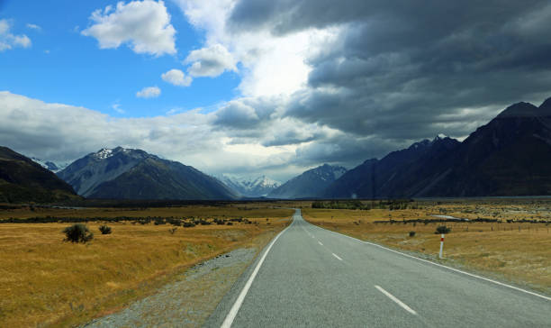 istock Storm is coming to Tasman Valley 809729686