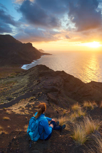 istock enjoy amazing sunset in Grand Canary 809798782