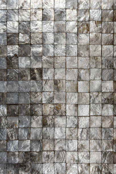 Capiz Tiles stock photo