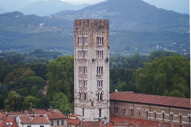 Bell tower of the Basilica San Frediano, Lucca