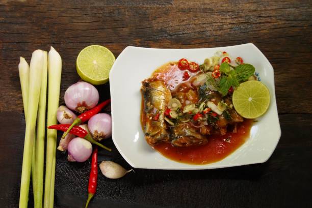 istock Spicy Canned Sardine Salad . 809859734