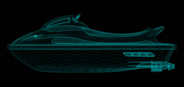 istock 3D Design of The Jet Ski 809860720